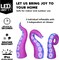 3 Pcs Halloween Inflatables Octopus Tentacle Outdoor Window Decorations